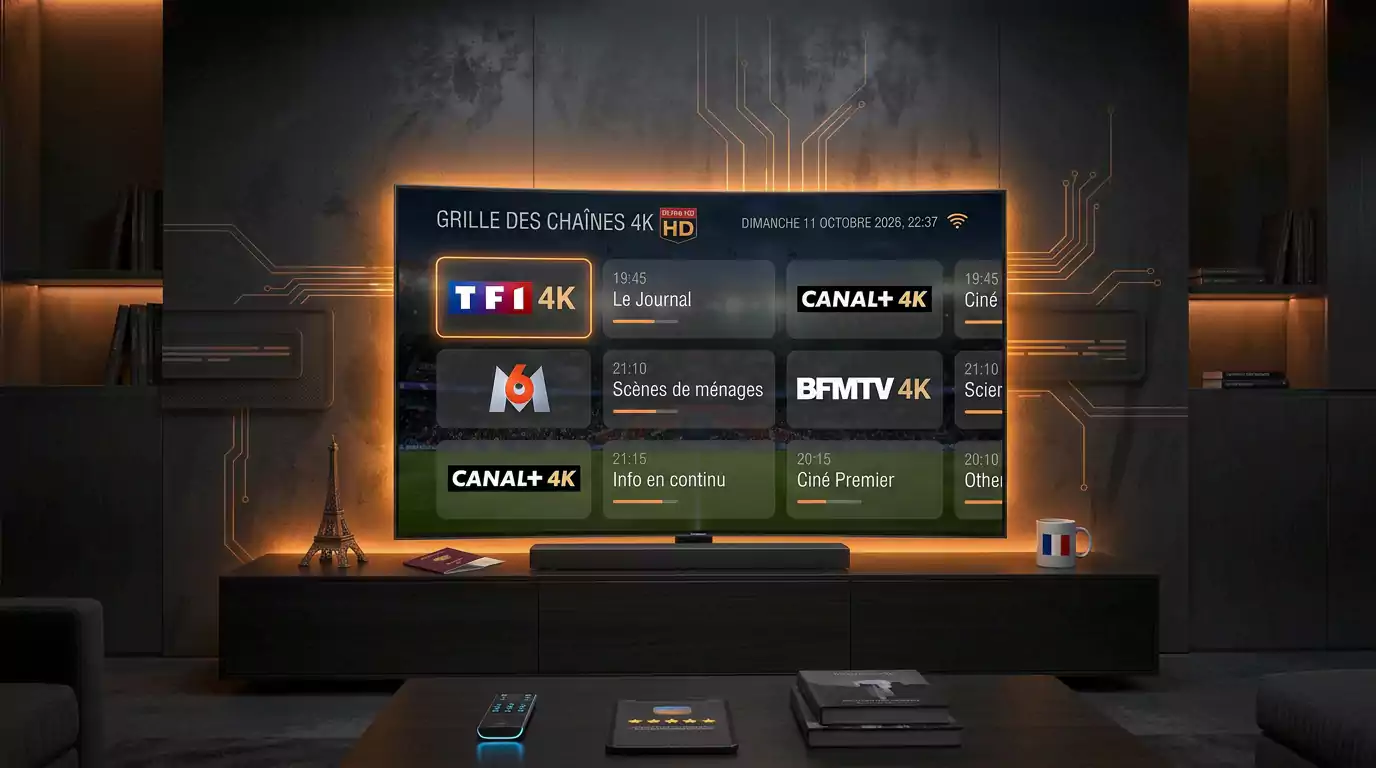 Abonnement IPTV 2026 – Guide Complet Standard & Premium