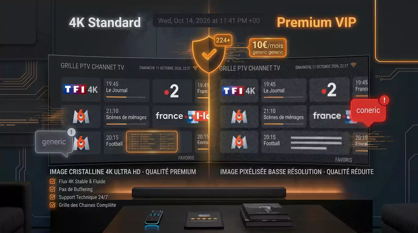 IPTV Pas Cher : Quelle Qualité Attendre pour 10 euro/mois ?